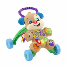 Fisher Price Riteņots pastaigu rāmis Fisher Price Skaņa Suns Gaismas Vairākās valodās