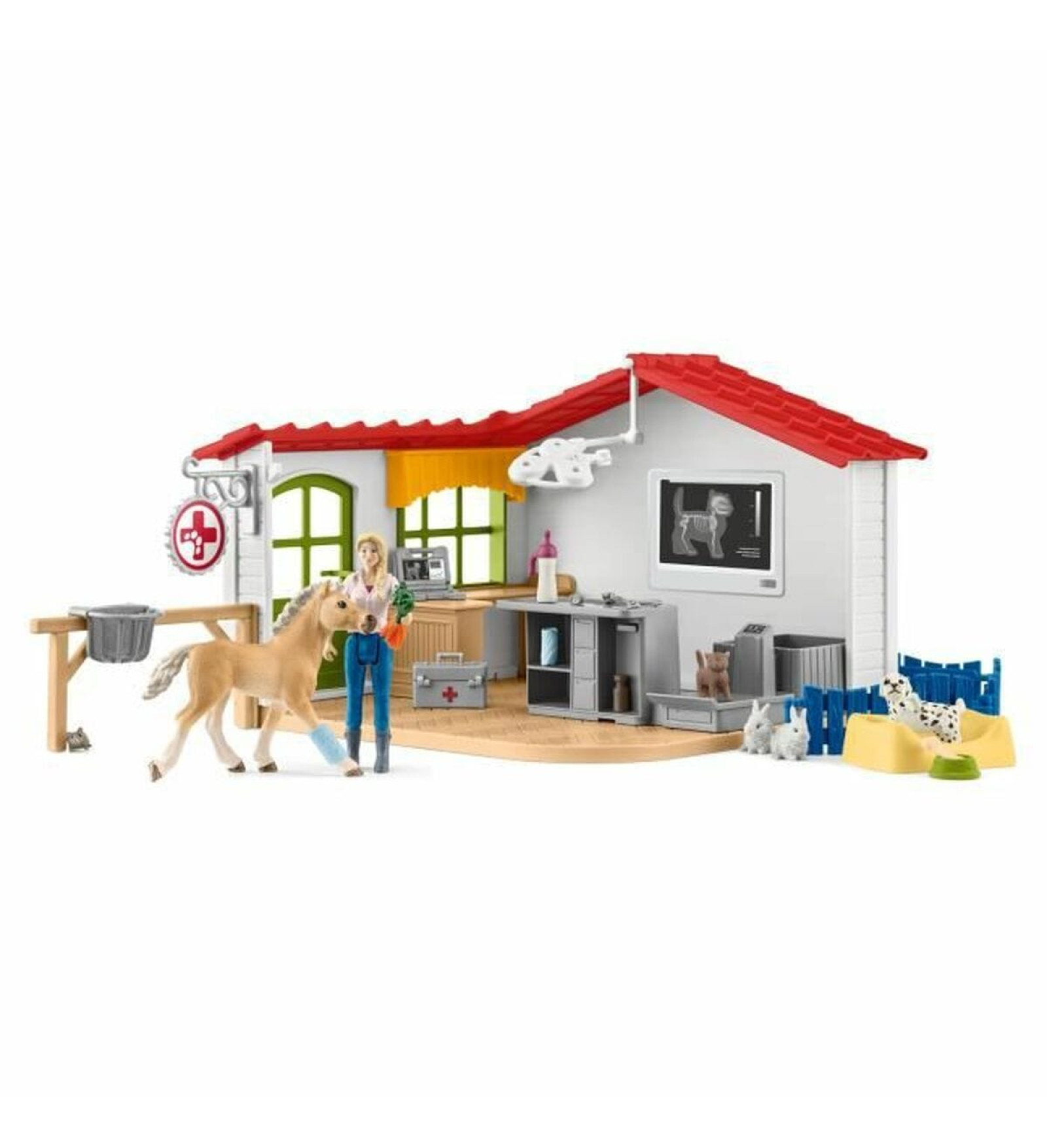 Schleich Playset Schleich Veterinarian practice with pets