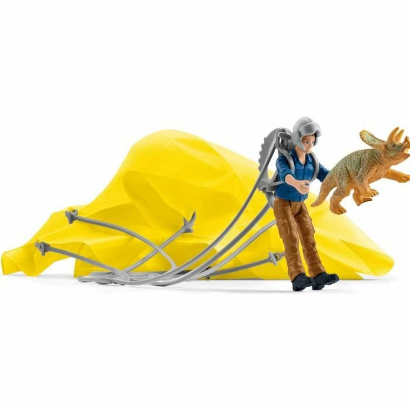 Schleich Playset Schleich Parachute Rescue Dinozaurs