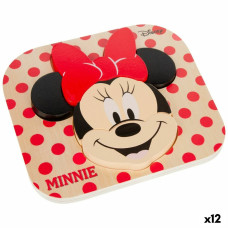 Disney Koka Puzle Bērniem Disney Minnie Mouse + 12 mēneši 6 Daudzums (12 gb.)