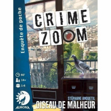 Asmodee Spēlētāji Asmodee Crime Zoom : Oiseau de Malheur (FR)