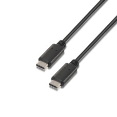 Aisens USB-C Kabelis Aisens A107-0058 Melns 3 m