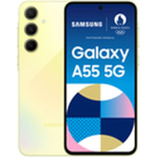 Samsung Viedtālruņi Samsung A55 5G YELLOW 8 GB RAM 128 GB Dzeltens Melns