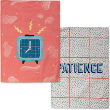 Happyfriday Virtuves Dvielis HappyFriday Aware Patience Daudzkrāsains 70 x 50 cm (2 gb.)