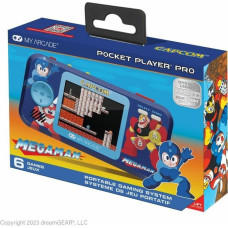 My Arcade Pārnēsājama Spēļu Konsole My Arcade Pocket Player PRO - Megaman Retro Games Zils