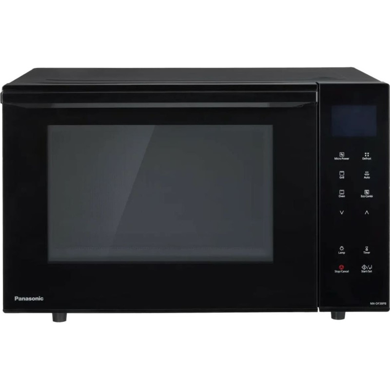 Panasonic Mikroviļņu Krāsns ar Grilu Panasonic NNDF38PBEPG Melns 1000 W 23 L