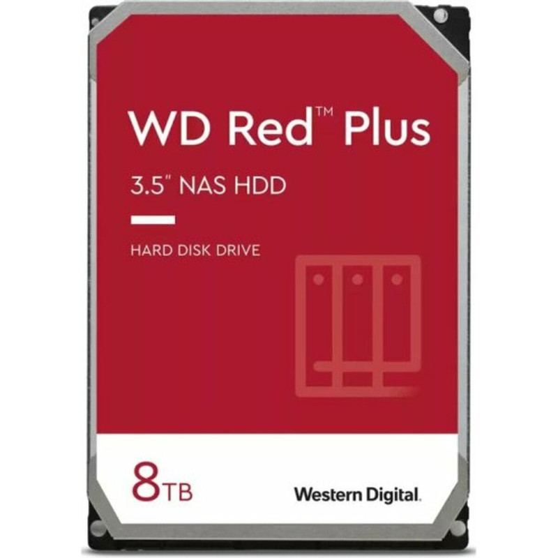 Western Digital Cietais Disks Western Digital Red Plus 3,5