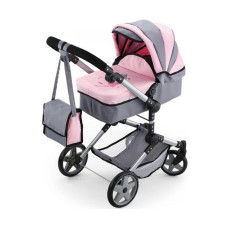 Reig Leļlu Ratiņi Reig Pram Neo Pro Pelēks 57 cm