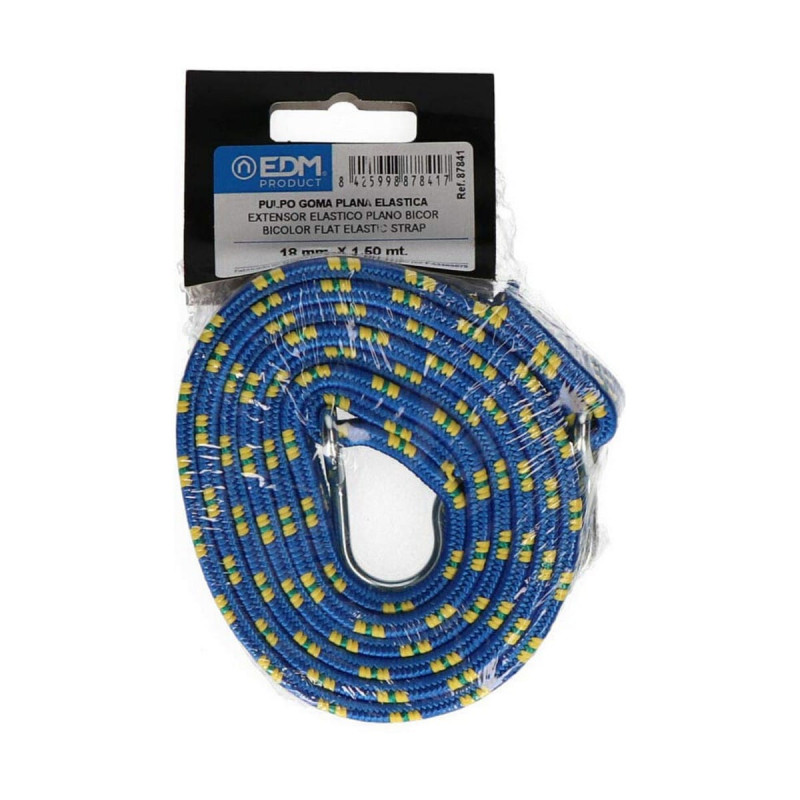 EDM Bungee Cord EDM Plakans Daudzkrāsains 1,5 m Ø 18 mm