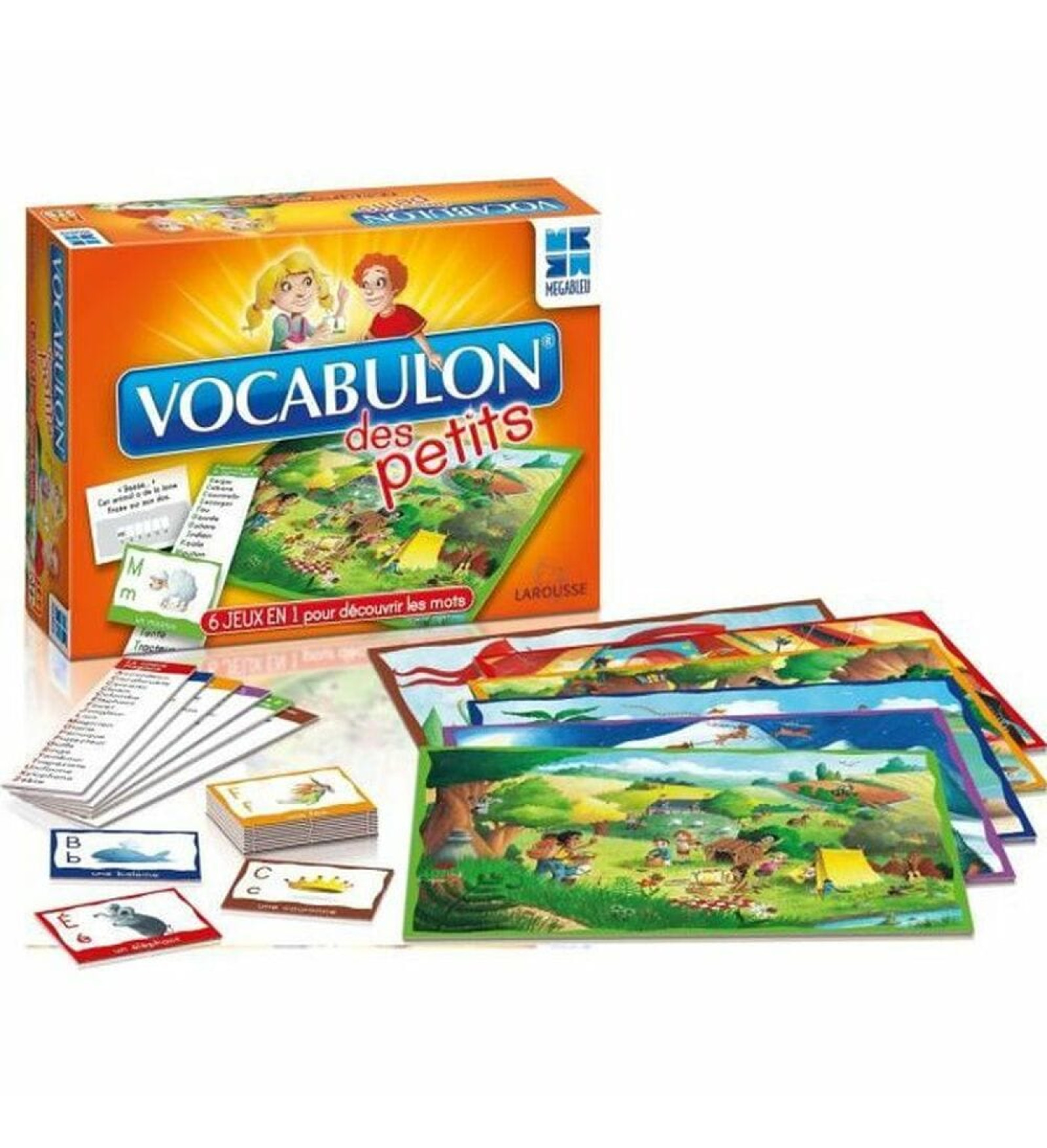 Megableu Spēlētāji Megableu Vocabulon des Petits learning game (FR)