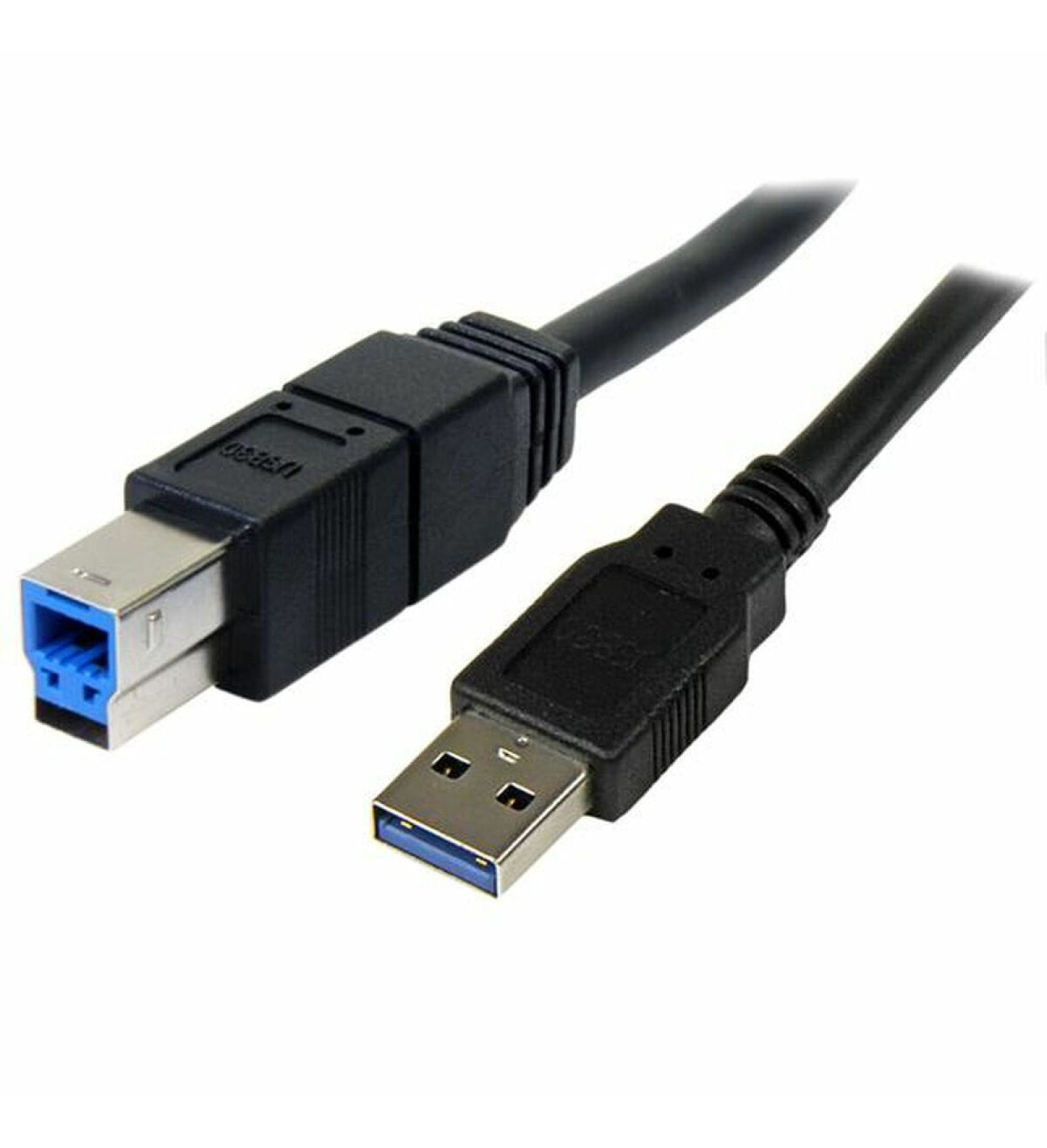 Startech USB A uz USB B Kabelis Startech USB3SAB3MBK Melns