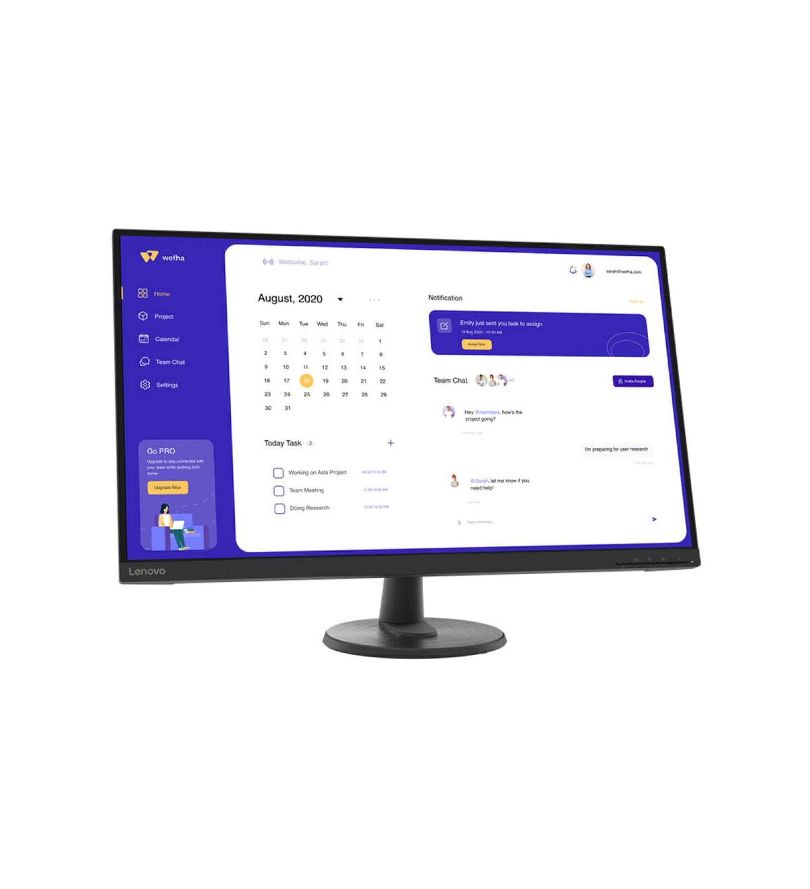 Lenovo Monitors Lenovo D32U-40 LED 31,5