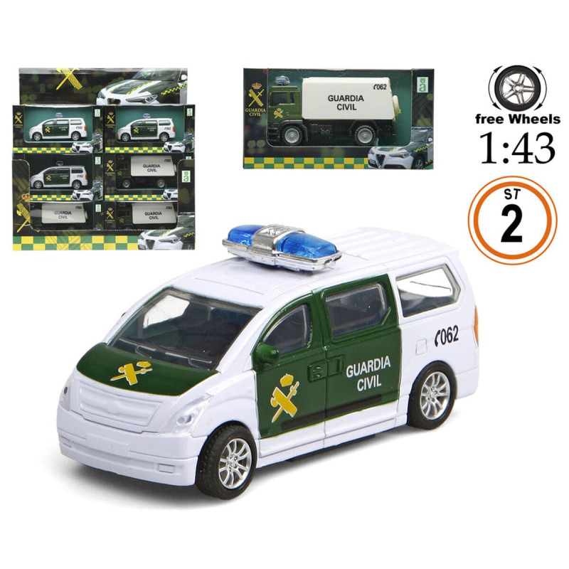 Automobilis Guardia civil Metāls