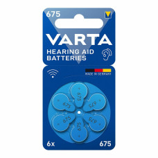 Varta Akustiskās ierīces baterija Varta Hearing Aid 675 PR44 6 gb.