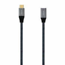 Aisens USB-C Kabelis Aisens A107-0635 Pelēks 1 m