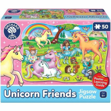 Orchard Puzle un domino komplekts Orchard Unicorn Friends (FR)