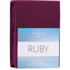 Prześcieradło RUBY styl klasyczny materiał frotte 100-120x200 AmeliaHome