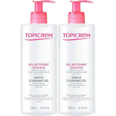 Topicrem Attīrošs gels Topicrem Dúo 2 x 500 ml 2 gb.