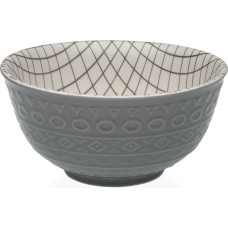 Versa Uzkodu Bļoda Versa Pelēks Keramika Porcelāns 16 x 7,7 x 16 cm