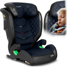 Nukido Louis autokrēsliņš, melns un tumši zils, 15-36 kg ISOFIX