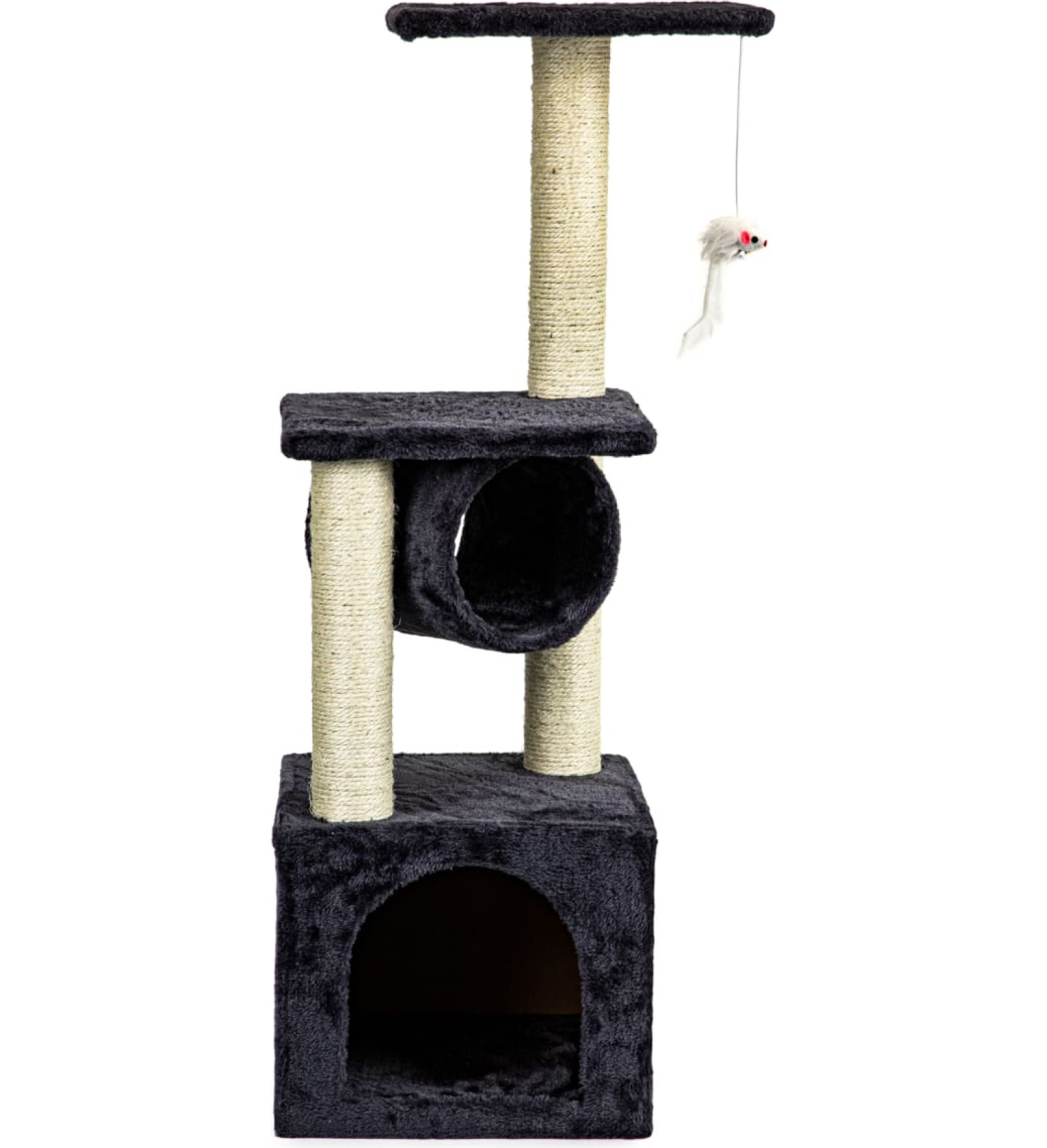 Kaķu koku skrāpēšanas pasta aktivitāšu tornis