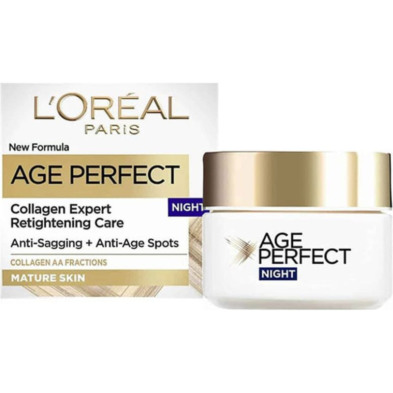 L'oreal Make Up Nakts krēms L'Oreal Make Up Expert Night Aging 50 ml