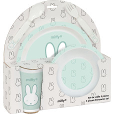 Miffy Bērnu trauku komplekts Miffy (5 Daudzums)