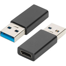 Ewent USB-C uz USB Adapteris Ewent EW9650 Melns