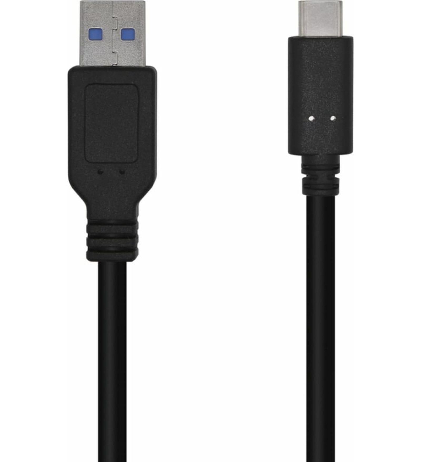 Aisens USB A uz USB-C Kabelis Aisens A107-0449 50 cm Melns (1 gb.)