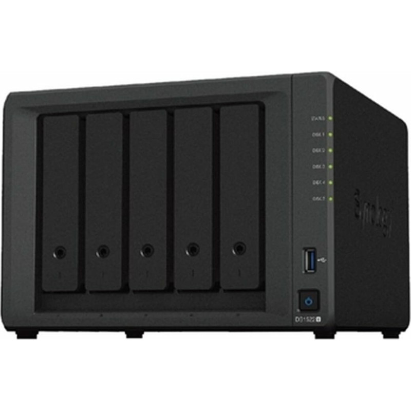 Synology NAS Tīkla Suzrage Synology DS1522+ Melns AMD Ryzen R1600