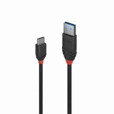 Lindy USB A uz USB C Kabelis LINDY 36915 50 cm Melns