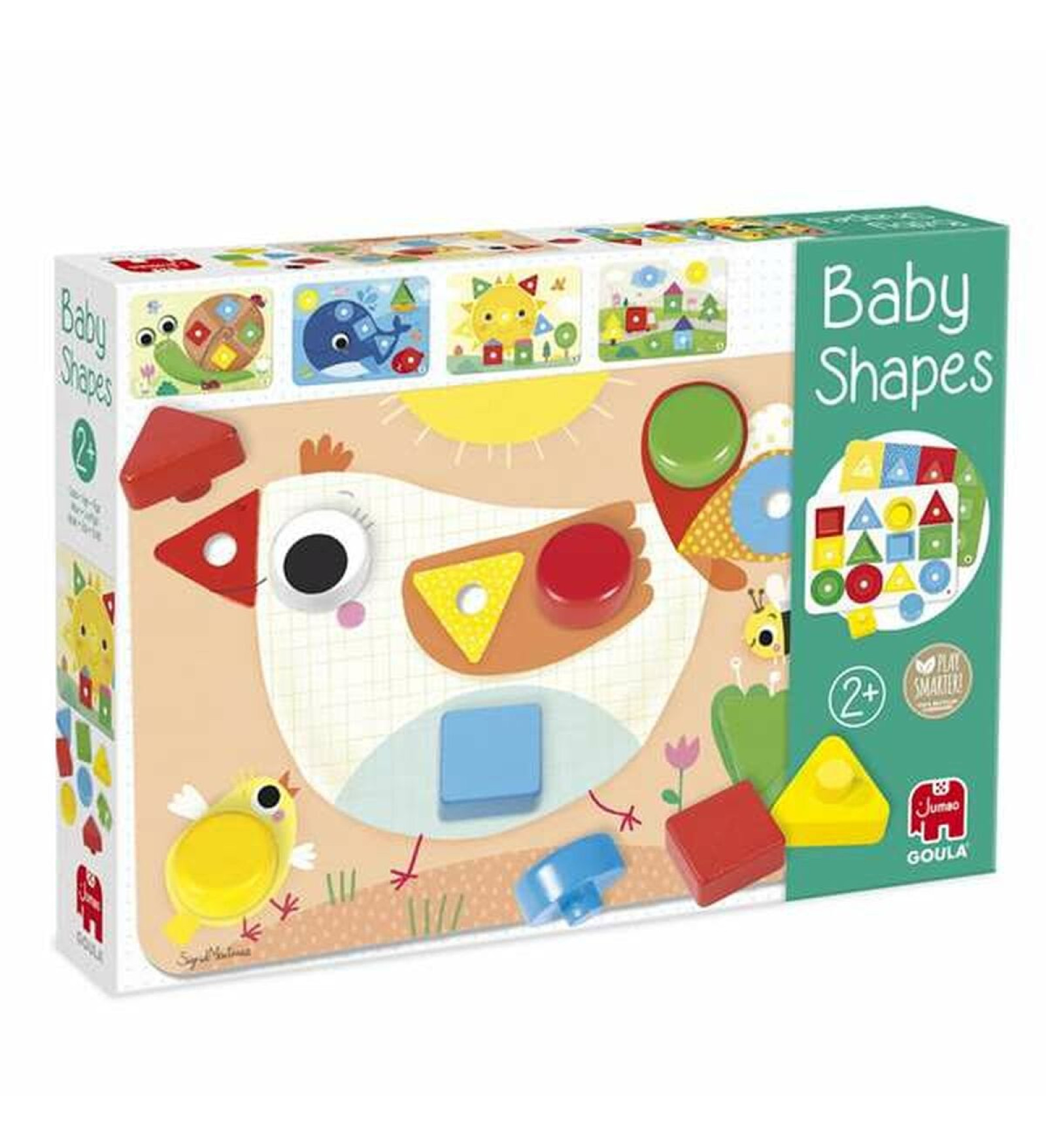 Goula Puzle Bērniem Goula Baby Shapes Daudzkrāsains