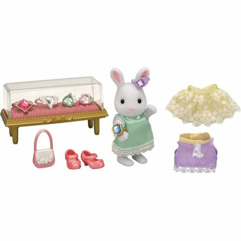 Sylvanian Families Playset Sylvanian Families The Snow Bunny Fashion Suitcase and Big Sister