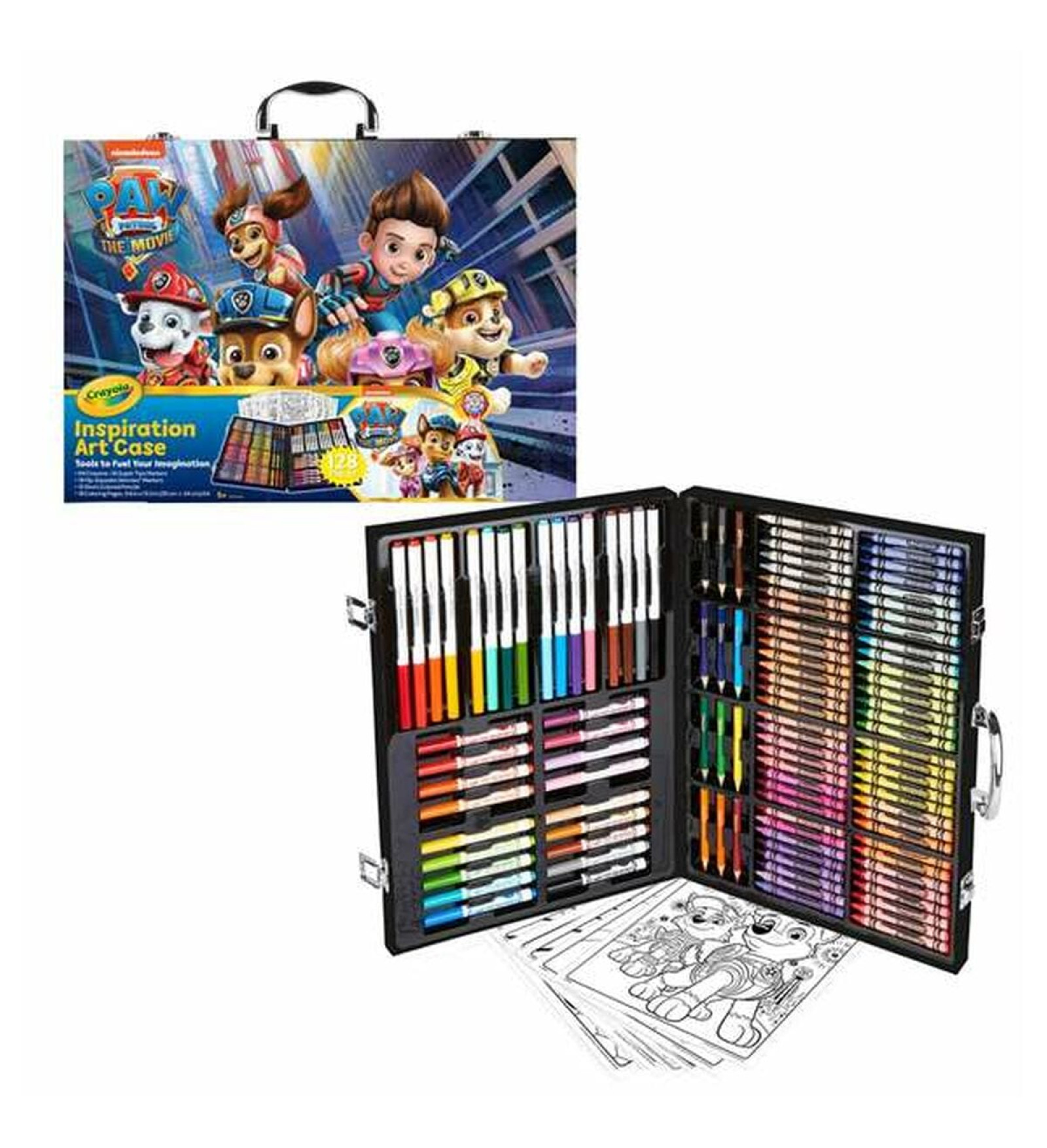 Crayola Zīmēšanas Komplekts Crayola Paw Patrol 128 Daudzums