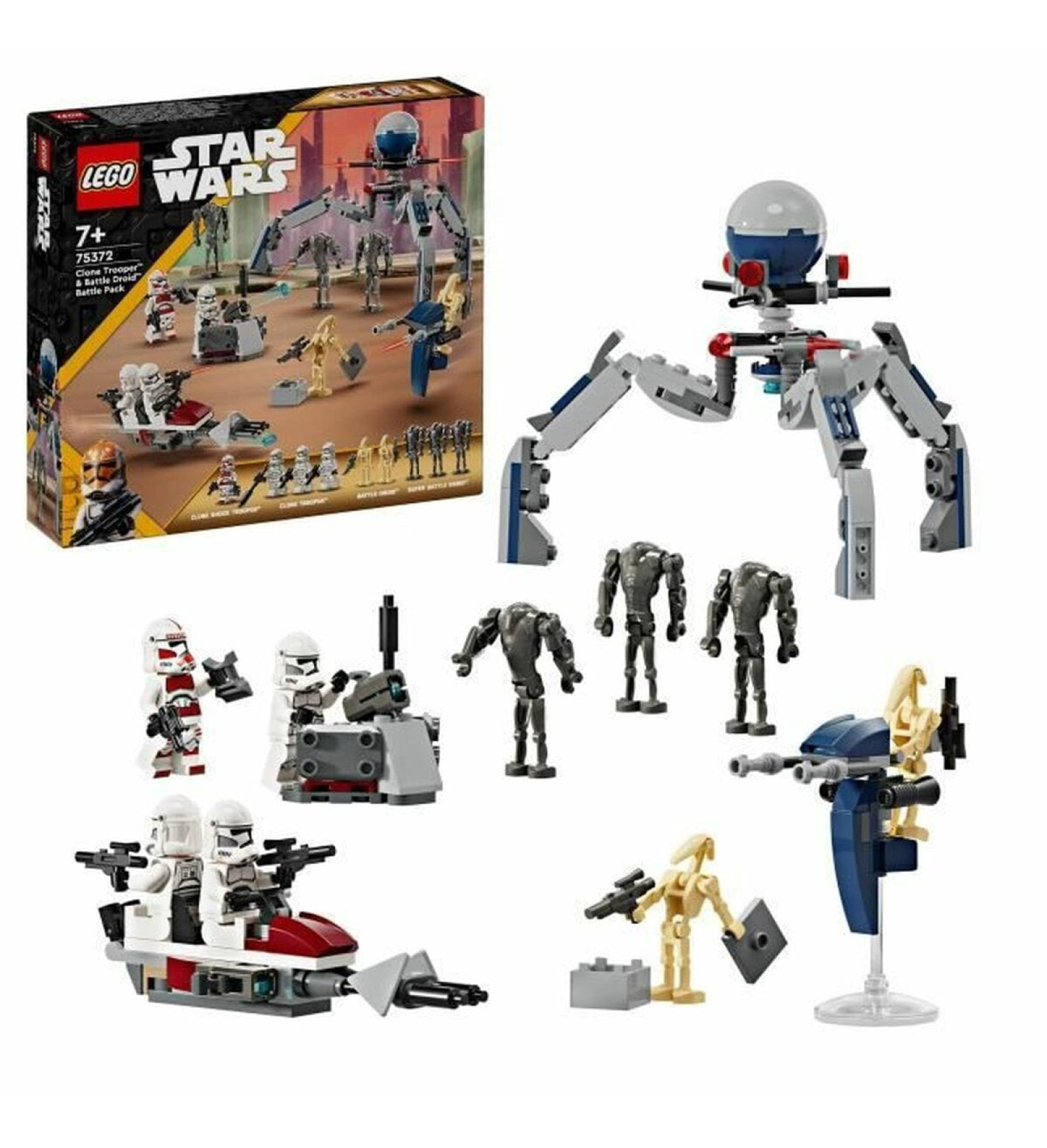 Lego Playset Lego 75372 Combat Pack: Clone Trooper and Combat Droid