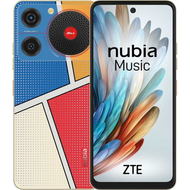 ZTE Viedtālruņi ZTE Nubia Music Pop Art 6,6