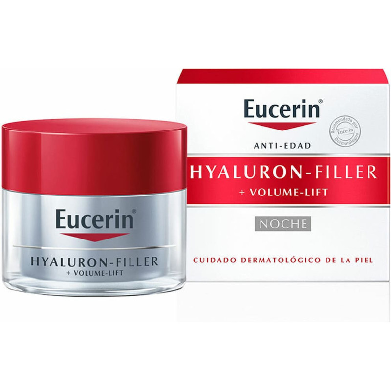 Eucerin Nakts -pret-novecošanās krēms Eucerin Hyaluron Filler 50 ml