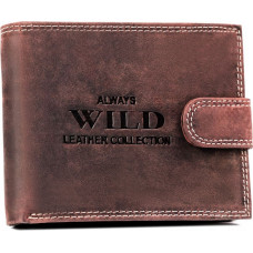 Always Wild Кожаный кошелек RFID N992L-CHM-BL