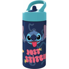 Stitch Pudele Stitch Sweet Zils Ceriņš PVC 410 ml Bērnu