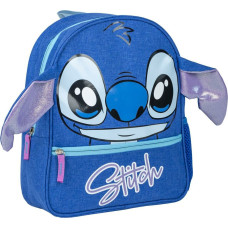 Stitch Skolas soma Stitch Zils 25 x 30 x 10 cm