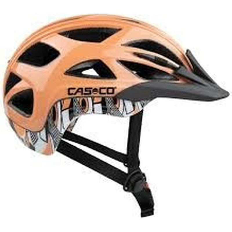 Casco Pieaugušo Riteņbraukšanas Ķivere Casco ACTIV2 J Oranžs Iespiests 52-56 cm