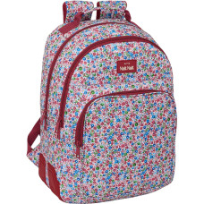 Nait Nait Skolas soma Nait Nait Flowers Bordo 32 x 42 x 15 cm