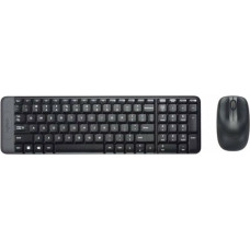 Logitech Klaviatūra Logitech 920-003721 Melns QWERTY