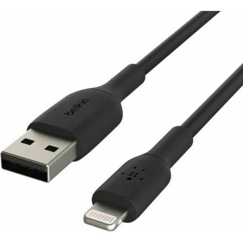 Belkin USB uz Lightning Kabelis Belkin CAA001bt2MBK 2 m Melns (1 gb.)