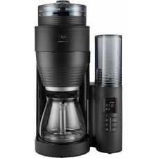 Melitta Pilošs Kafijas Automāts Melitta AROMAFRESH GLASS X BLACK-SILV 1 Melns Melns matēts 1,25 L