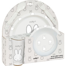 Miffy Bērnu trauku komplekts Miffy Niebla (5 Daudzums)