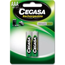 Cegasa Atkārtoti Uzlādējamas Baterijas Cegasa HR3 800 mAh 800 mAh (2 uds)